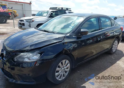 2017 Nissan Sentra из США, поврежденный, VIN 3N1AB7AP0HL660253